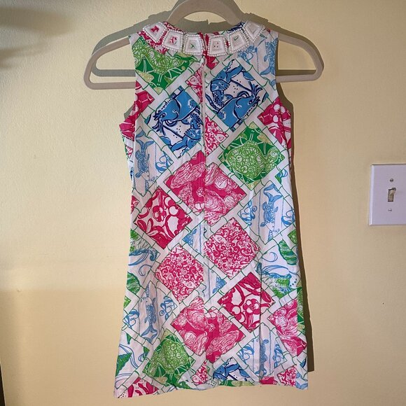 Lilly Pulitzer Girls Shift Dress, size 8 - Picture 2 of 4
